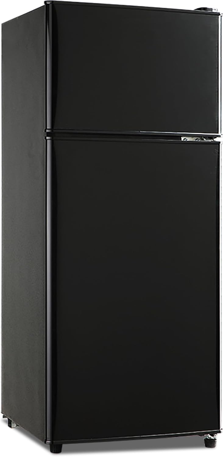 Anukis 3.8 Cu Ft Compact Refrigerator — Black